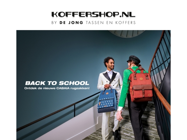 Nieuwe rugzak nodig?  🎒