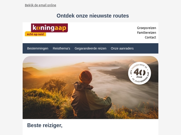 Vier nieuwe droomreizen die je nú wilt ontdekken