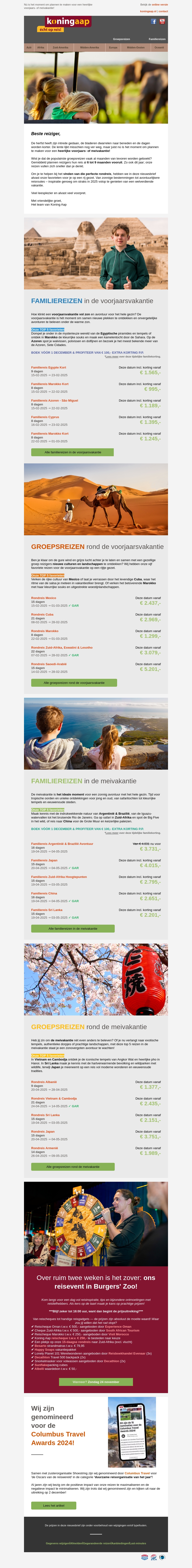 Onze favorieten voor de voorjaarsvakantie én de meivakantie Onze favorieten voor de voorjaarsvakantie én de meivakantie