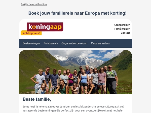 Ontdek bijzondere bestemmingen dichtbij huis met €100 korting