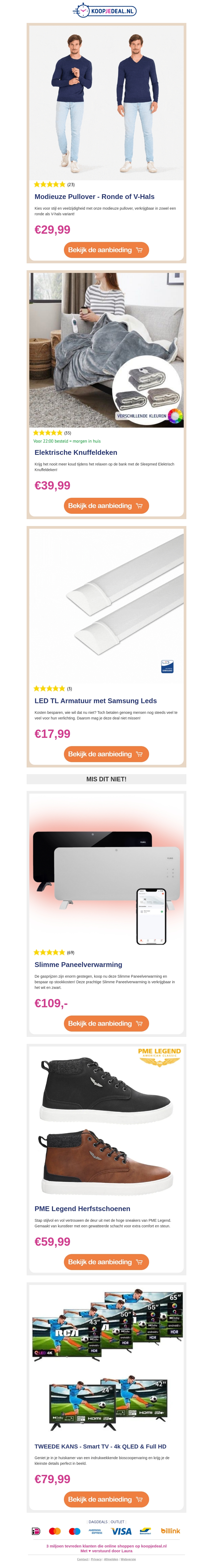 💥 Pullover - Ronde of V-Hals / Elektrische Knuffeldeken🥶🌡️ / LED TL Armatuur met Samsung Leds💡 💥 Pullover - Ronde of V-Hals / Elektrische Knuffeldeken🥶🌡️ / LED TL Armatuur met Samsung Leds💡