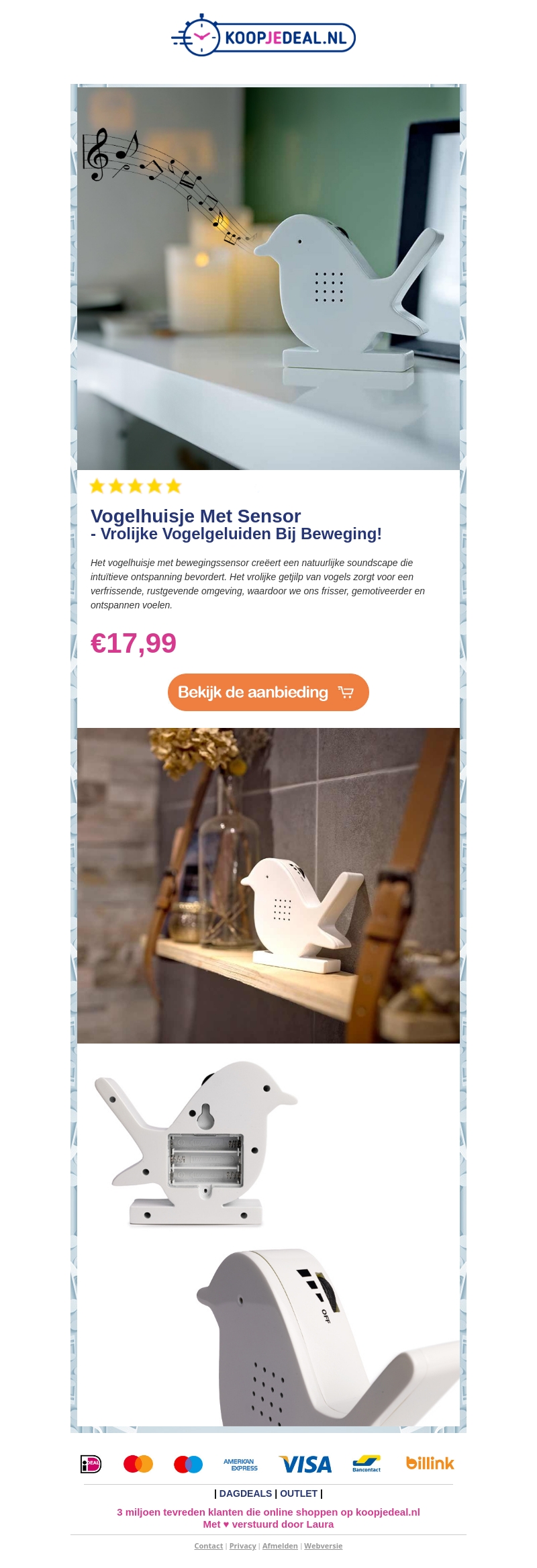 ๐ถ๐ฆ Vogelhuisje Met Sensor โฌ17,99 ๐ฆ๐ถ ๐ถ๐ฆ Vogelhuisje Met Sensor โฌ17,99 ๐ฆ๐ถ