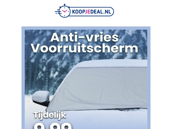 Nooit meer krabben? 🚗❄