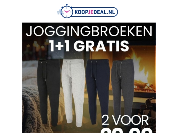 2 Joggingbroeken voor 29,99 💥