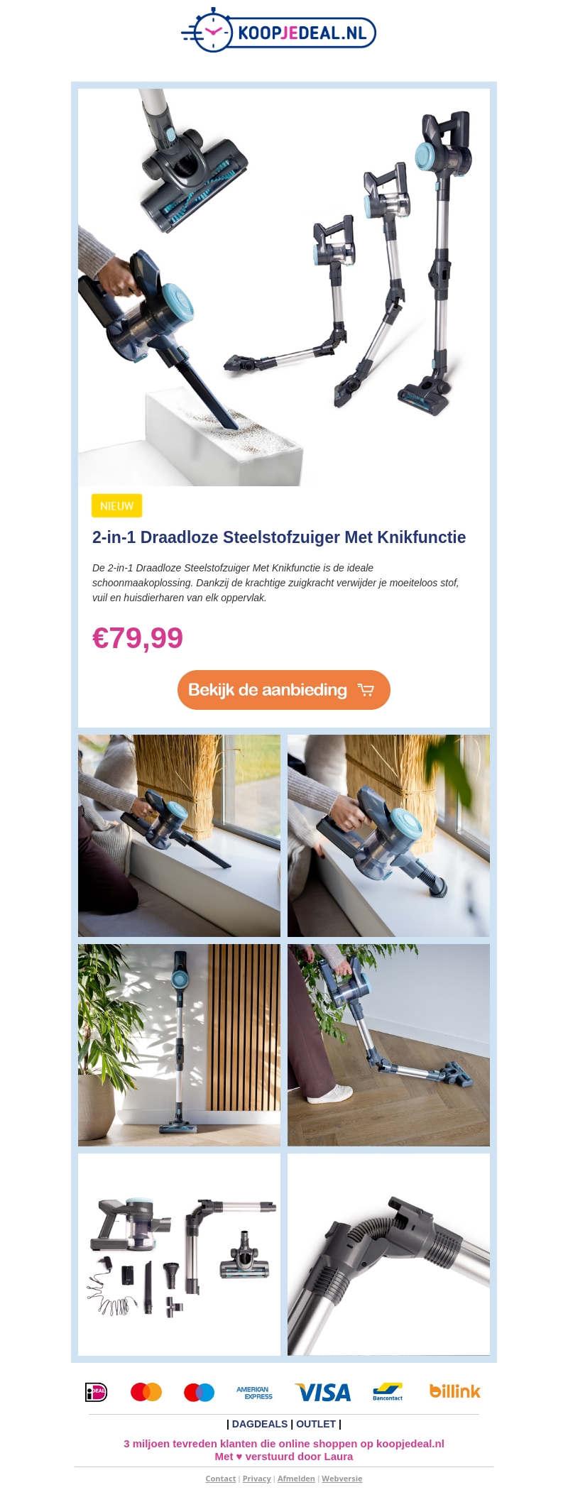 2-in-1 Steelstofzuiger + Knikfunctie ✨😍 2-in-1 Steelstofzuiger + Knikfunctie ✨😍