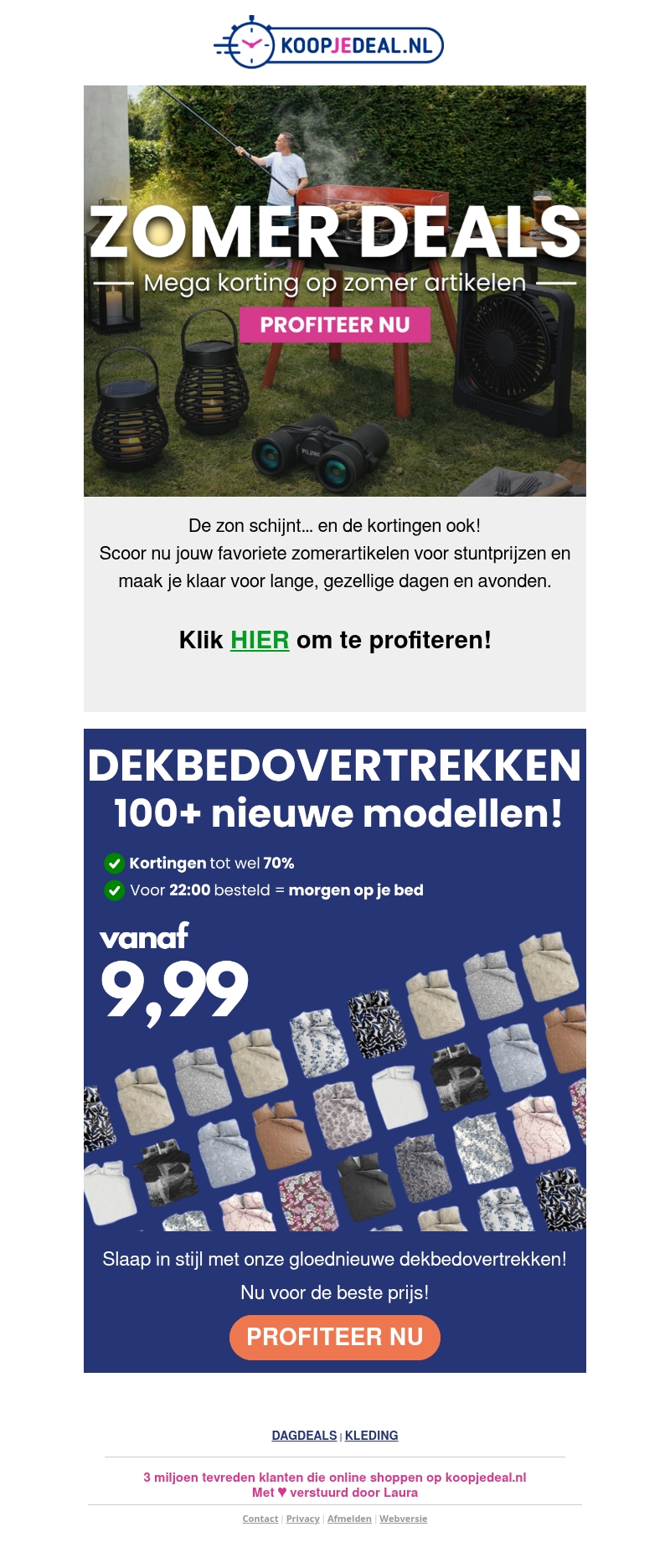 Zomerartikelen voor Bodemprijzen! Zomerartikelen voor Bodemprijzen!
