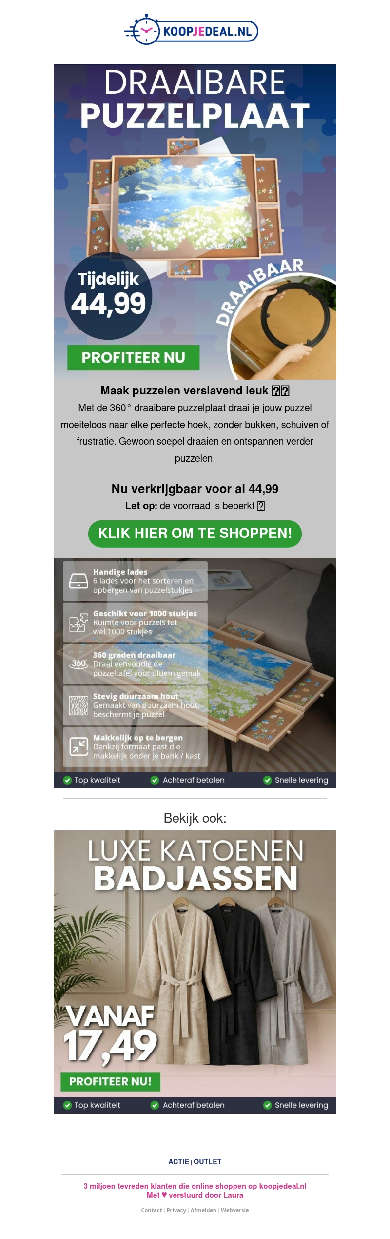 Draaibare Puzzeltafel nu 44,99 π§©β Draaibare Puzzeltafel nu 44,99 π§©β