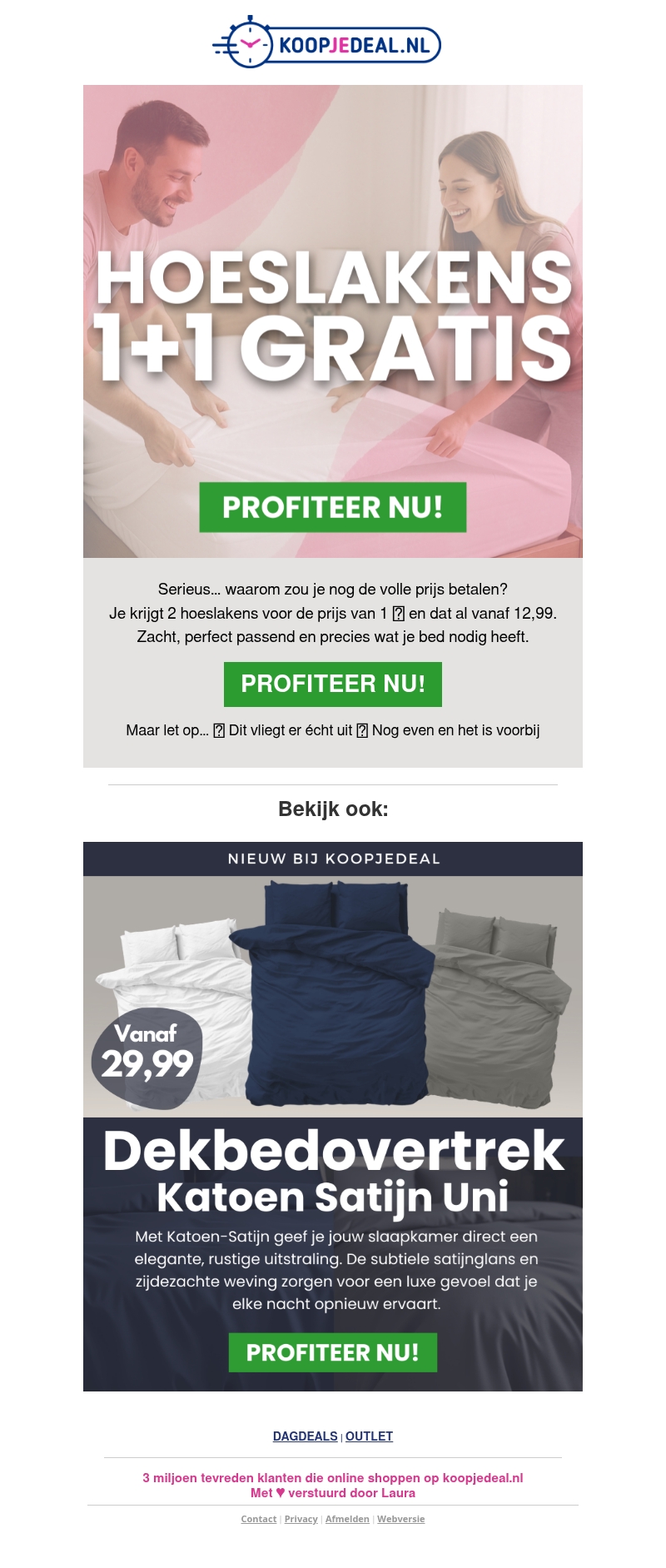 2 Hoeslakens voor al 12,99❗ 2 Hoeslakens voor al 12,99❗