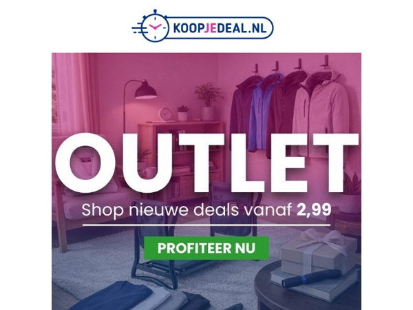 Outlet 🛒 Het Magazijn moet leeg