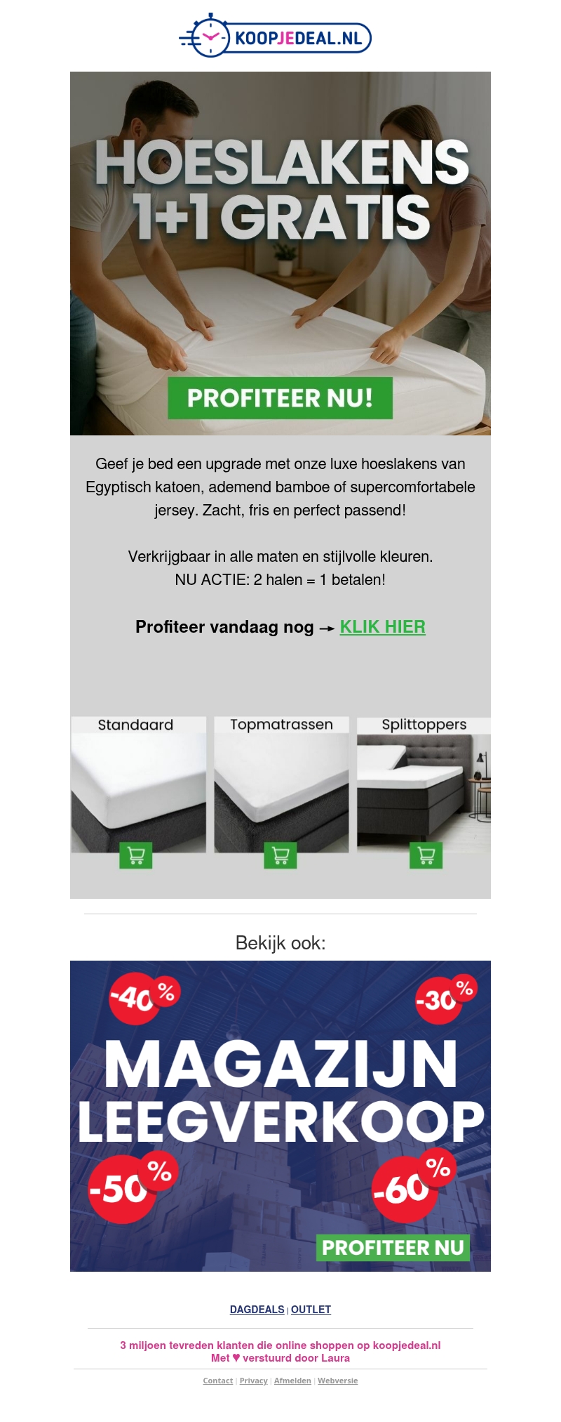 Hoeslakens 2 Halen = 1 Betalen❗ Hoeslakens 2 Halen = 1 Betalen❗