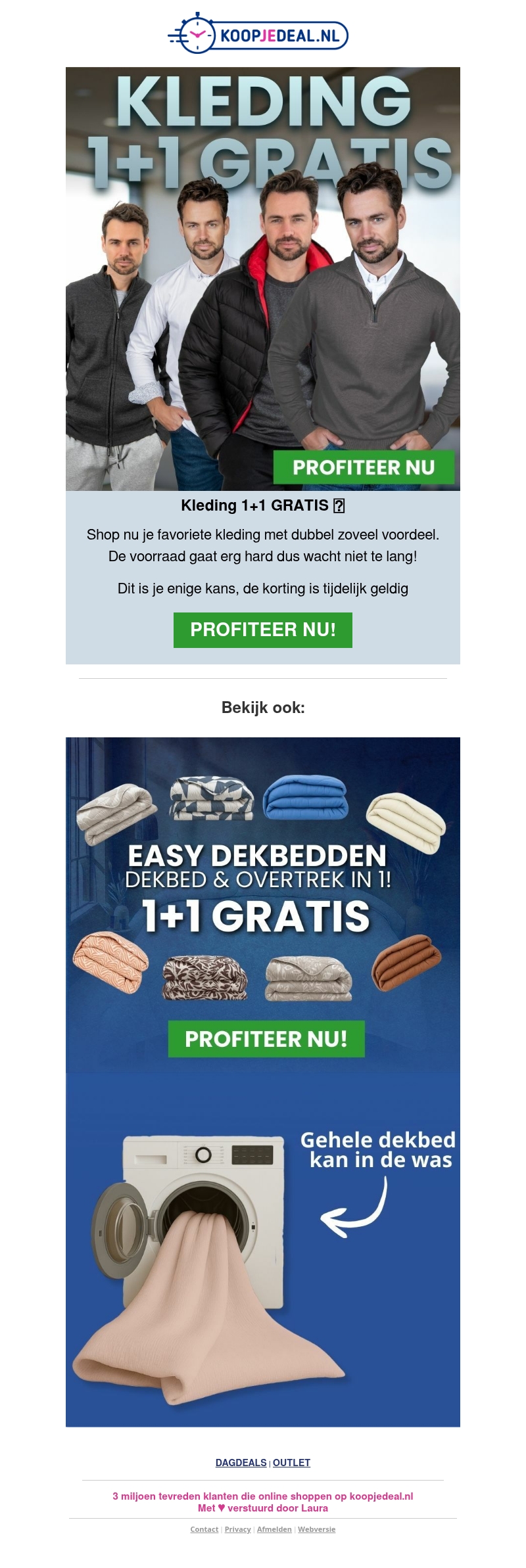 Oeps... vergeten? Oeps... vergeten?
