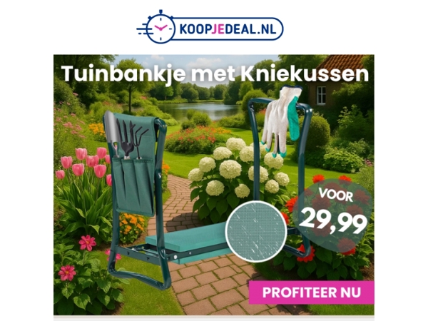 Tuinieren zonder Pijntjes? 🌿