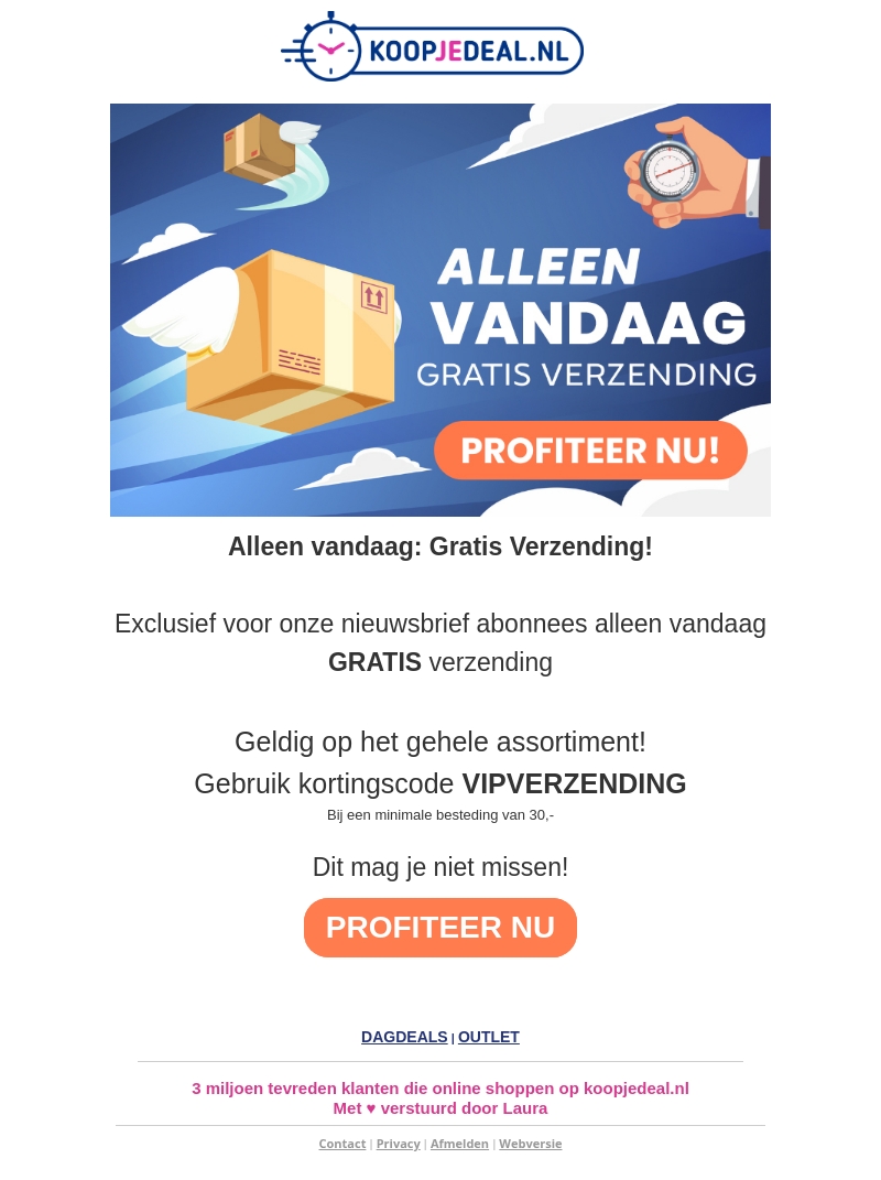 VIP-voordeel: GEEN verzendkosten VIP-voordeel: GEEN verzendkosten