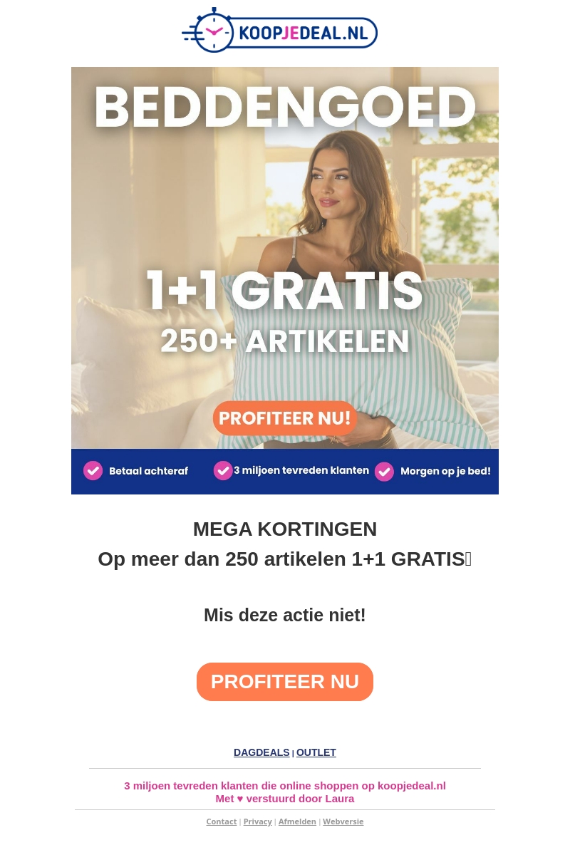 SALE! Kortingen op 250+ artikelen SALE! Kortingen op 250+ artikelen