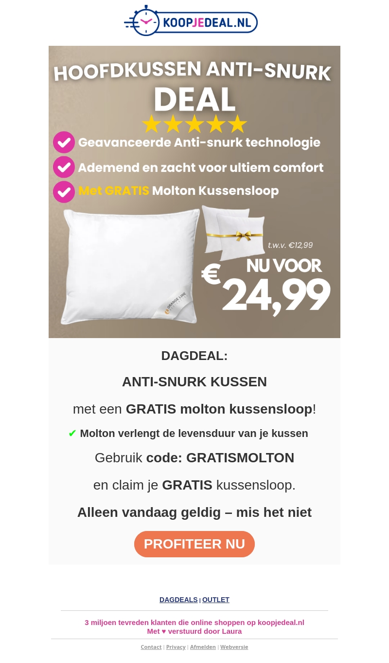 Hoofdkussen Anti-Snurk: Eindelijk rust đ´ Hoofdkussen Anti-Snurk: Eindelijk rust đ´