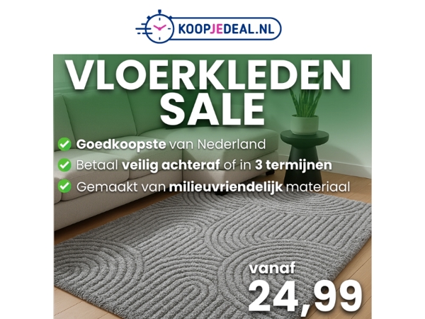 Actie: Vloerkleden Sale ✨ -40%