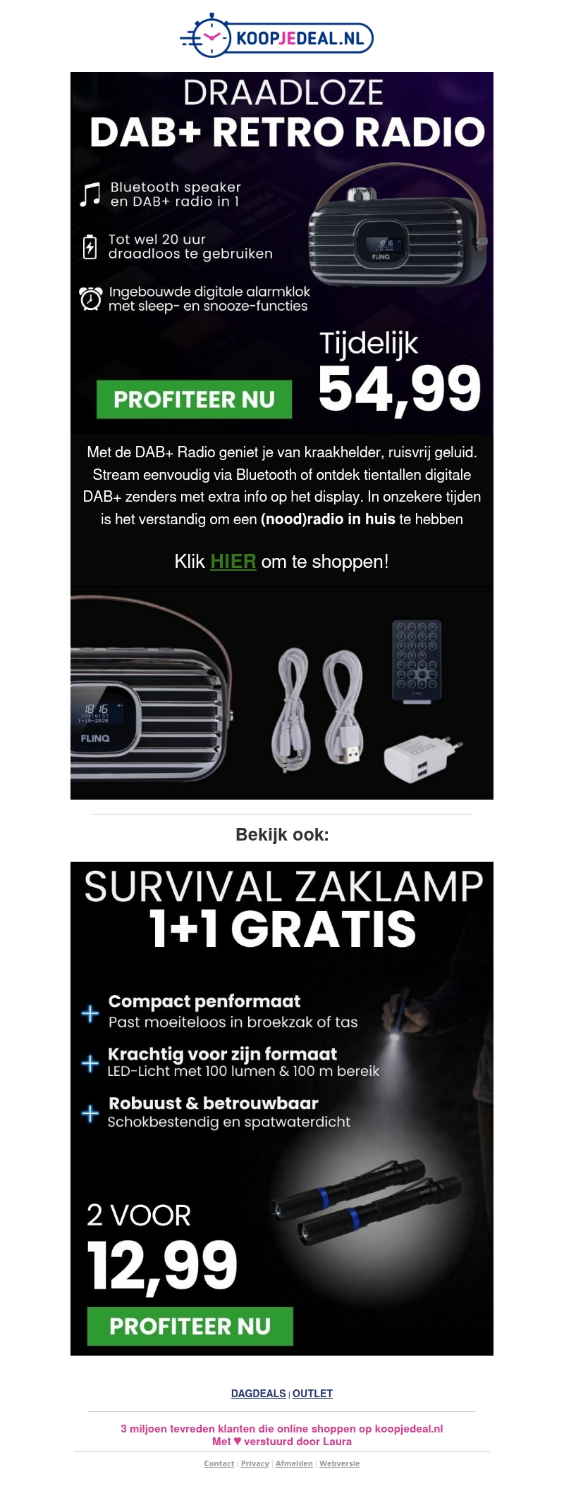 In deze tijden wil je dit in huis hebben! In deze tijden wil je dit in huis hebben!