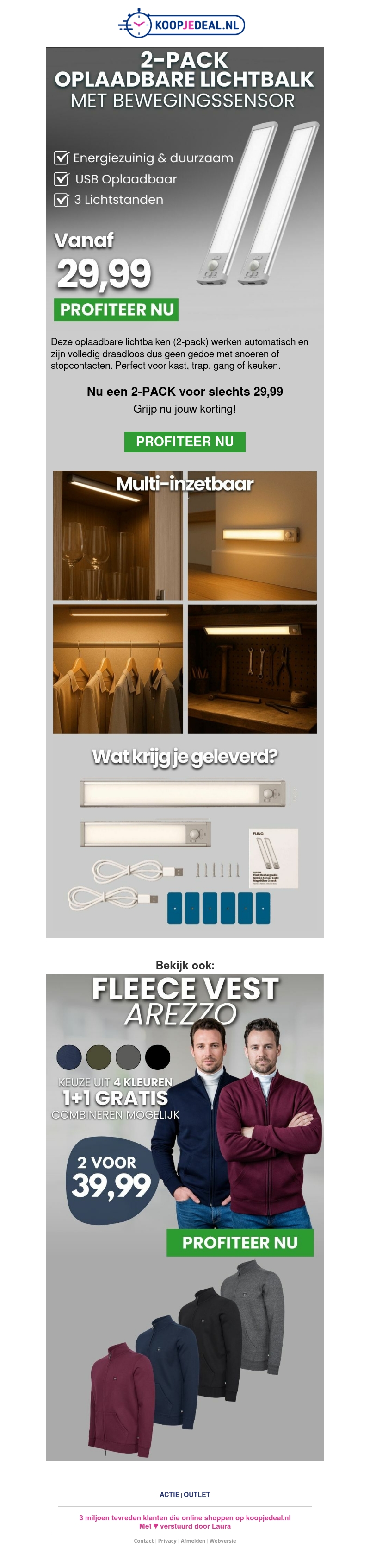 2-PACK Lichtbalk met Sensor nu 29,99 π¨ 2-PACK Lichtbalk met Sensor nu 29,99 π¨