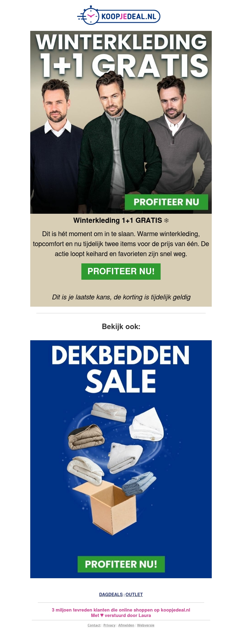Nieuwe Winterkleding 1+1 GRATIS ❄️ Nieuwe Winterkleding 1+1 GRATIS ❄️