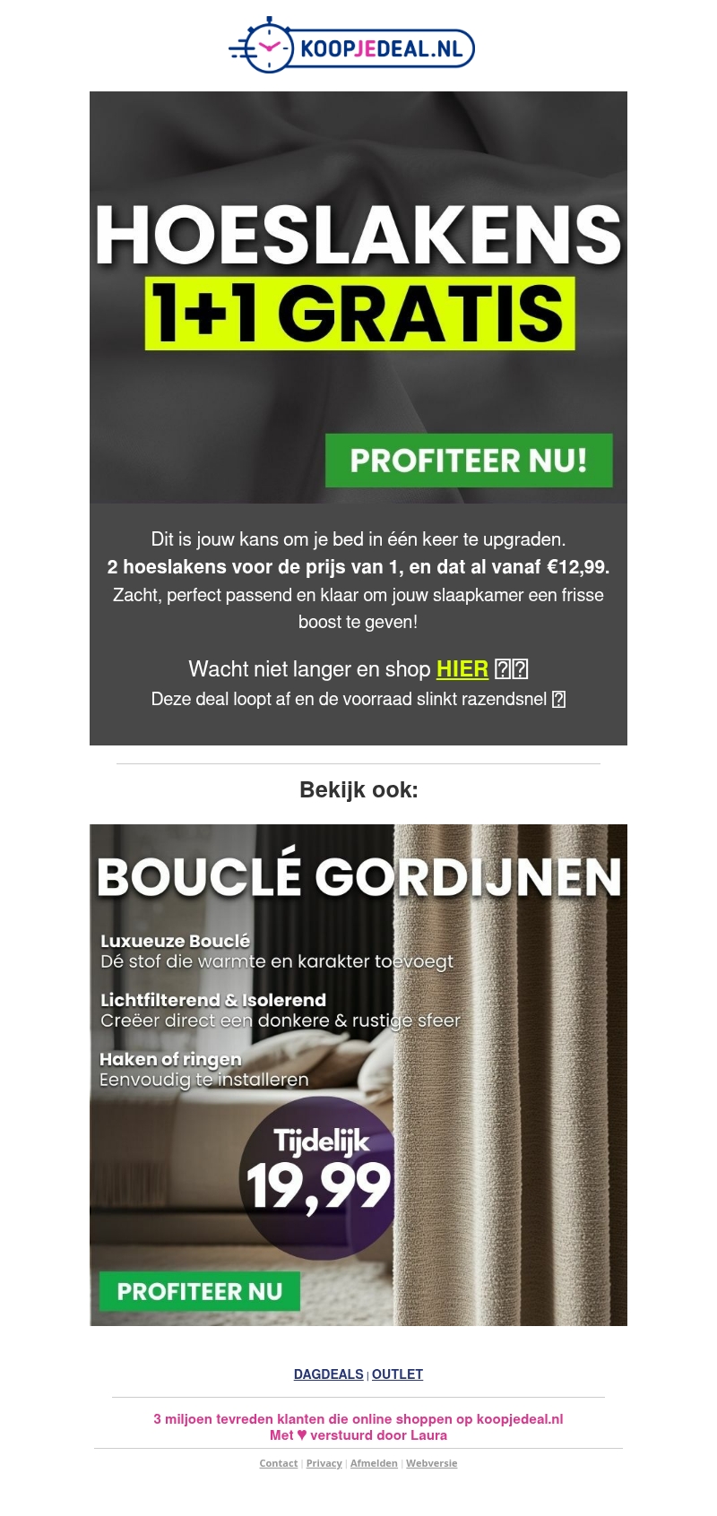 Nu 2 Hoeslakens voor 12,99 🤩 Nu 2 Hoeslakens voor 12,99 🤩