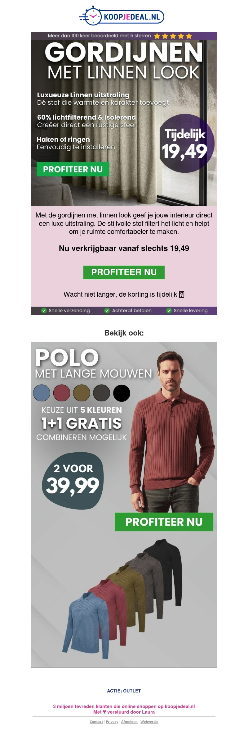 Gordijnen met Linnen Look nu 19,49 π₯ Gordijnen met Linnen Look nu 19,49 π₯