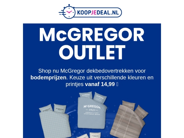 Mega McGregor Outlet 💫 - 40%