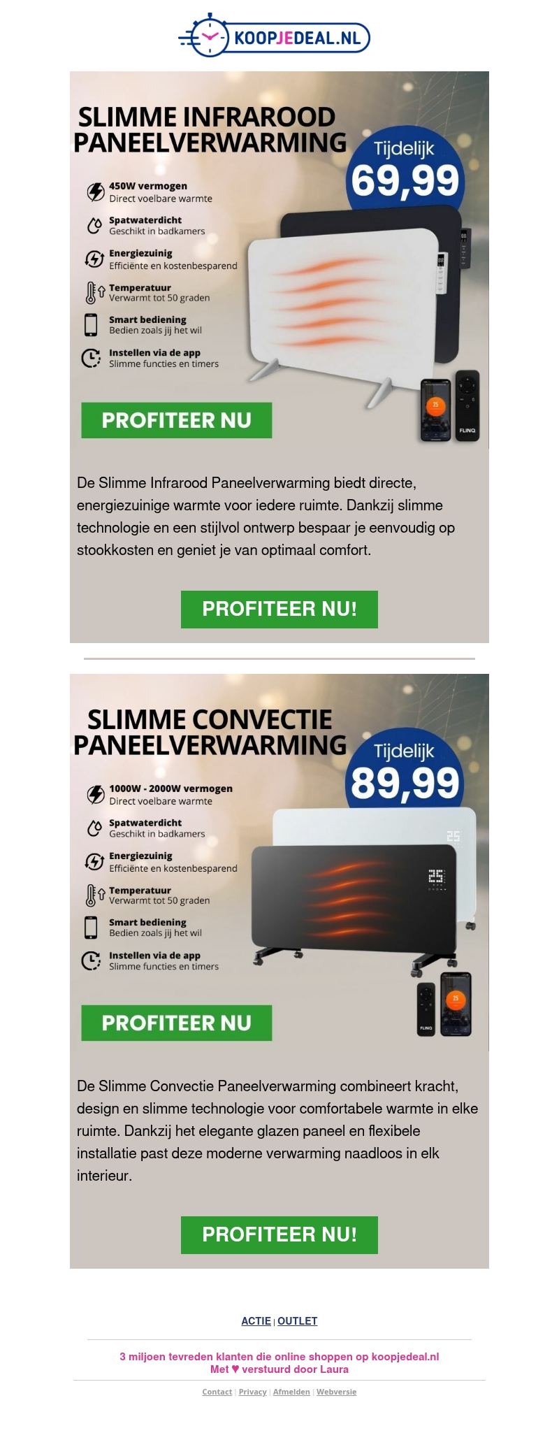 Verwarm Je Huis voor al 69,99 π₯ Verwarm Je Huis voor al 69,99 π₯