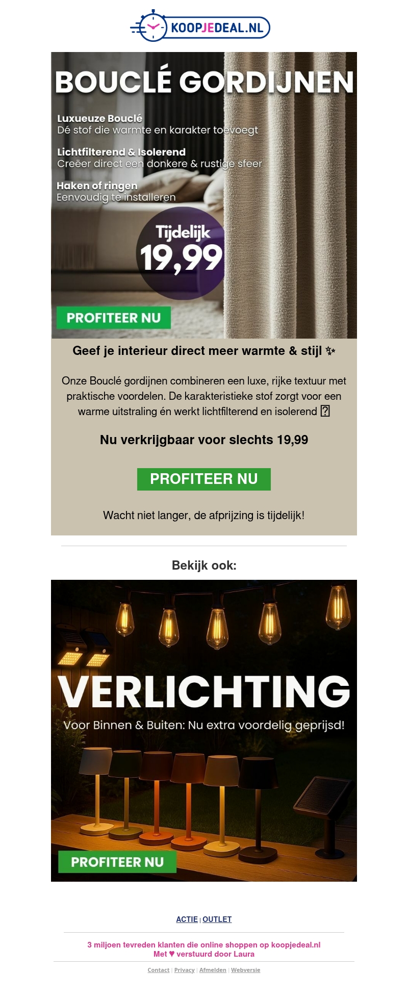 Luxe Bouclé Gordijnen nu 19,99 🤯 Luxe Bouclé Gordijnen nu 19,99 🤯