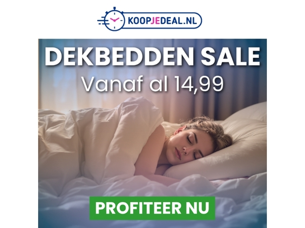 Goedkoop Dekbed Kopen? 🛌