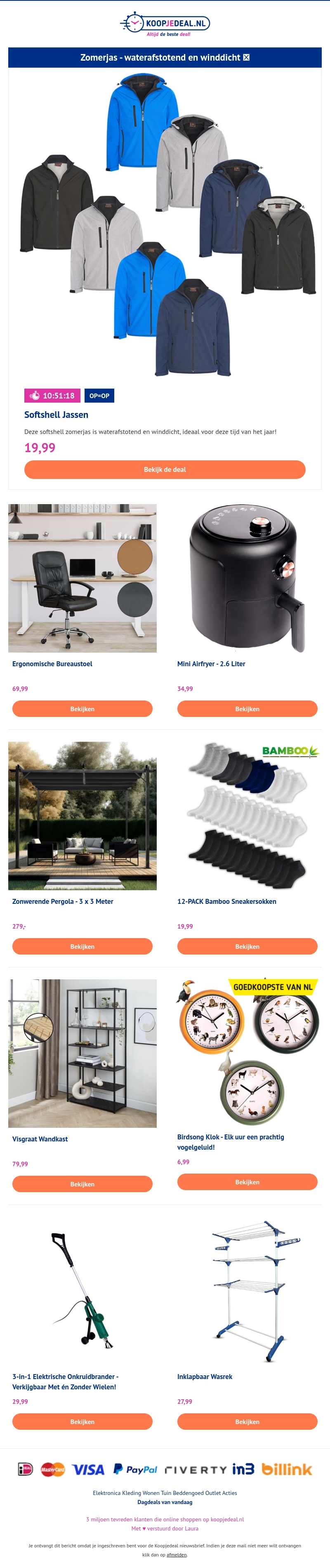 Belangrijk bericht ⚠️ |Softshell Zomerjas voor €19,99 🧥| En meer! Belangrijk bericht ⚠️ |Softshell Zomerjas voor €19,99 🧥| En meer!