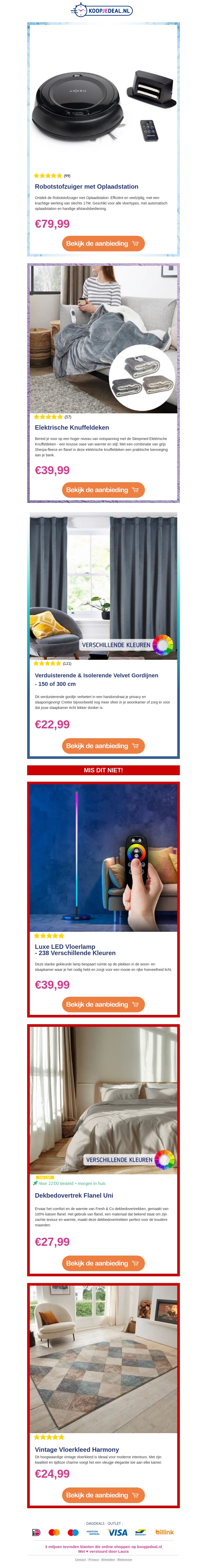 De Beste Deals van Vandaag – Mis Ze Niet! De Beste Deals van Vandaag – Mis Ze Niet!