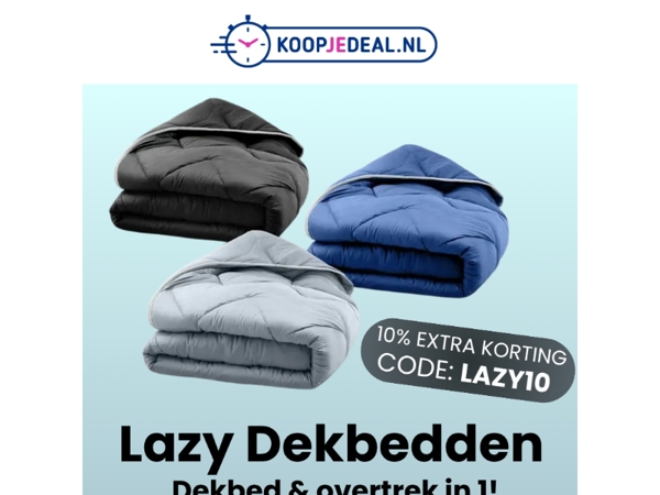 Lazy Dekbedden 10% Extra Korting 🛒