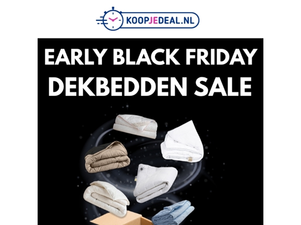 Dekbedden Black Friday Sale!