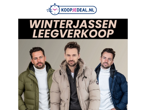 NU: Winterjassen 34,99 🧥 Shop nu!