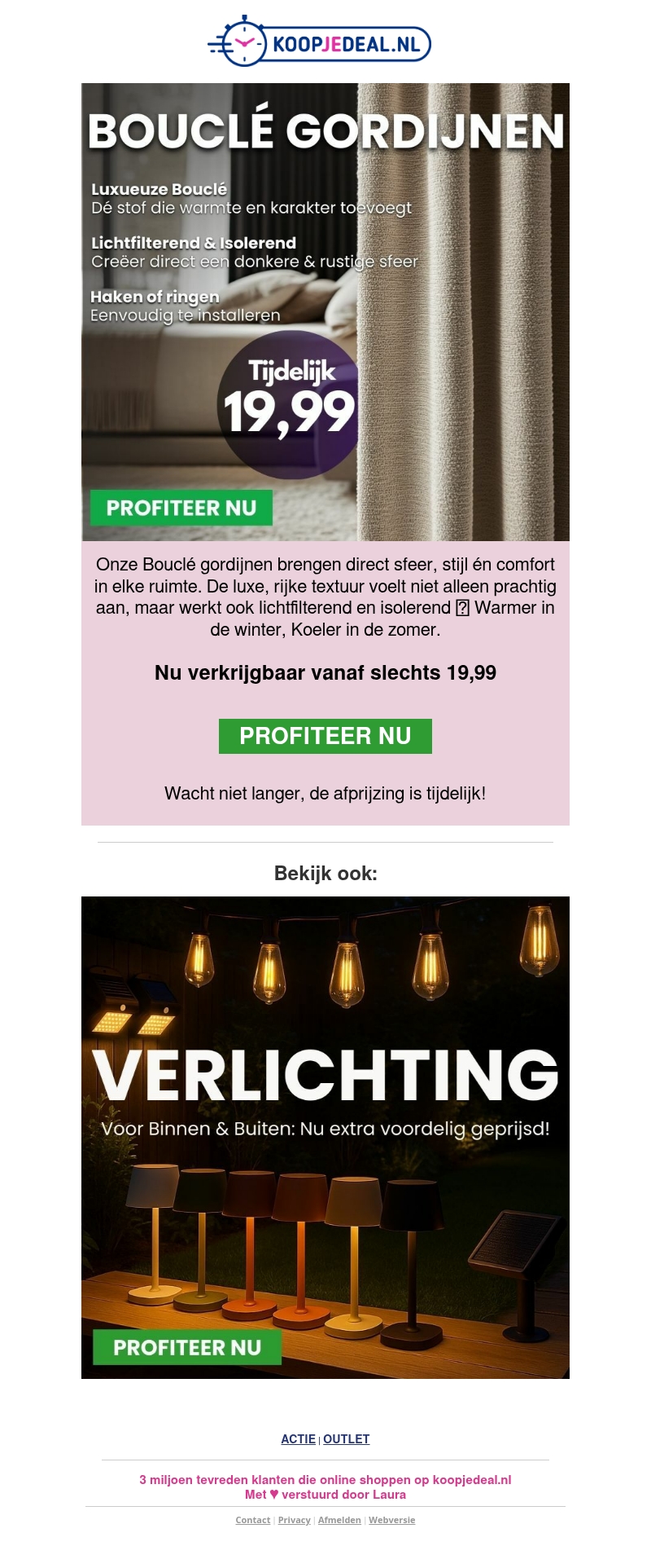 NU: Gordijnen Outlet 💥 Mis het niet! NU: Gordijnen Outlet 💥 Mis het niet!