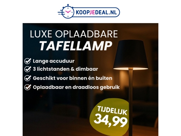Draadloze Lamp: Mega Voordelig 💡