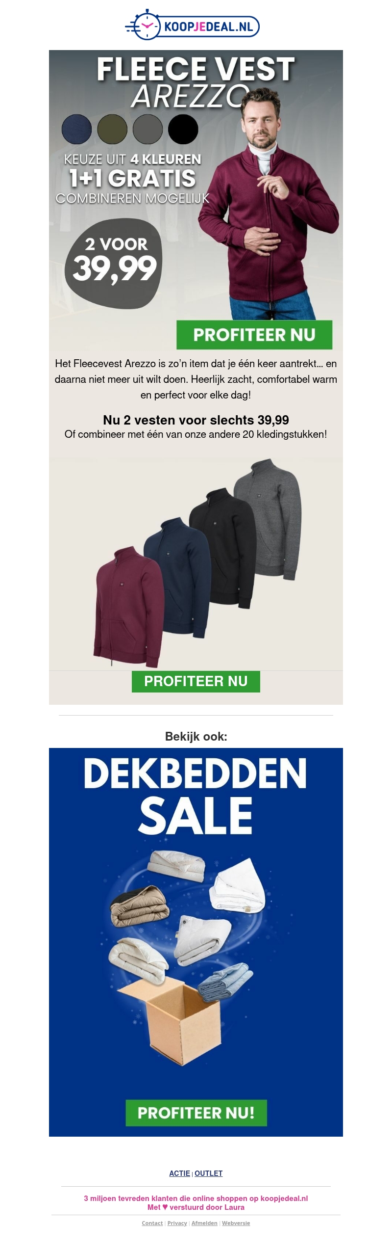 2 Zip-up Fleece Vesten nu 39,99 ๐ฐ 2 Zip-up Fleece Vesten nu 39,99 ๐ฐ