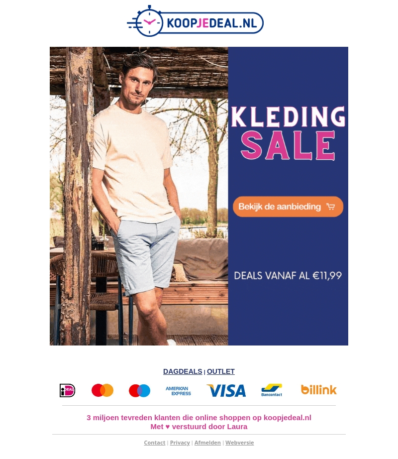 Kleding Sale: verras jezelf met Korting 🎁 Kleding Sale: verras jezelf met Korting 🎁