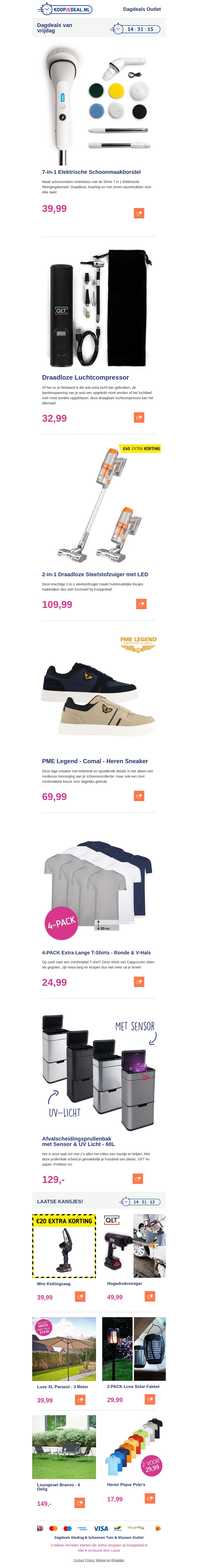 Korting voor iedereen! ππ Korting voor iedereen! ππ