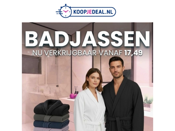 Goedkoop Badjassen Kopen?