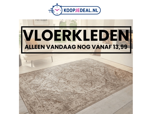 Vintage Vloerkleden nu 13,99 ✨