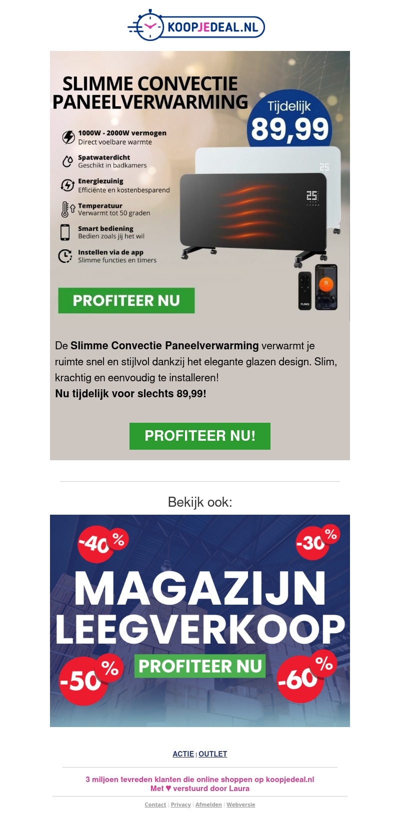 Verwarmen zonder Hoge Rekening? Verwarmen zonder Hoge Rekening?
