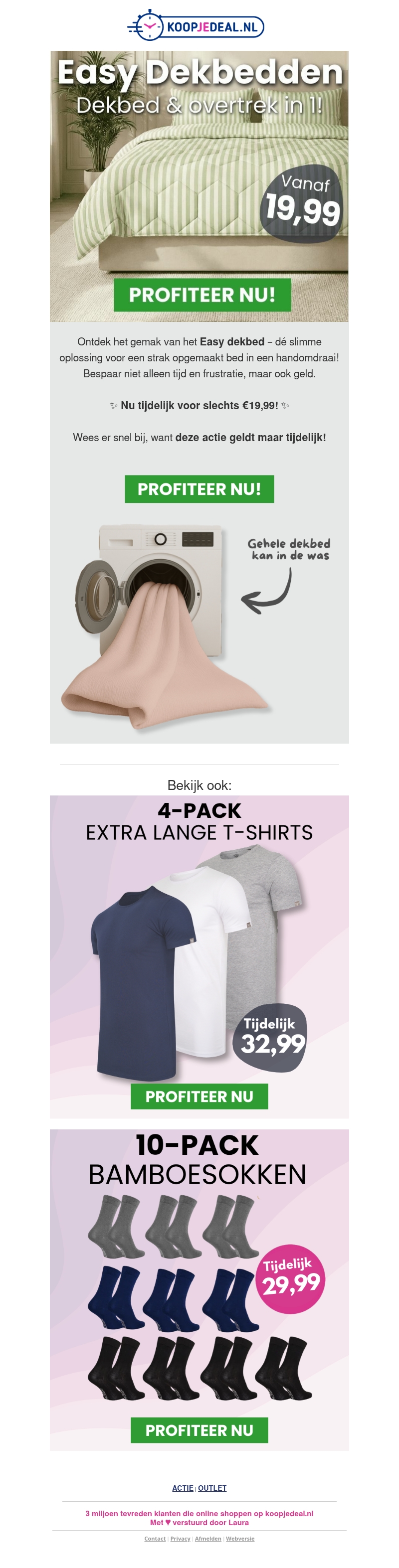 Nieuwe Easy Dekbedden nu 19,99 ✨ Nieuwe Easy Dekbedden nu 19,99 ✨