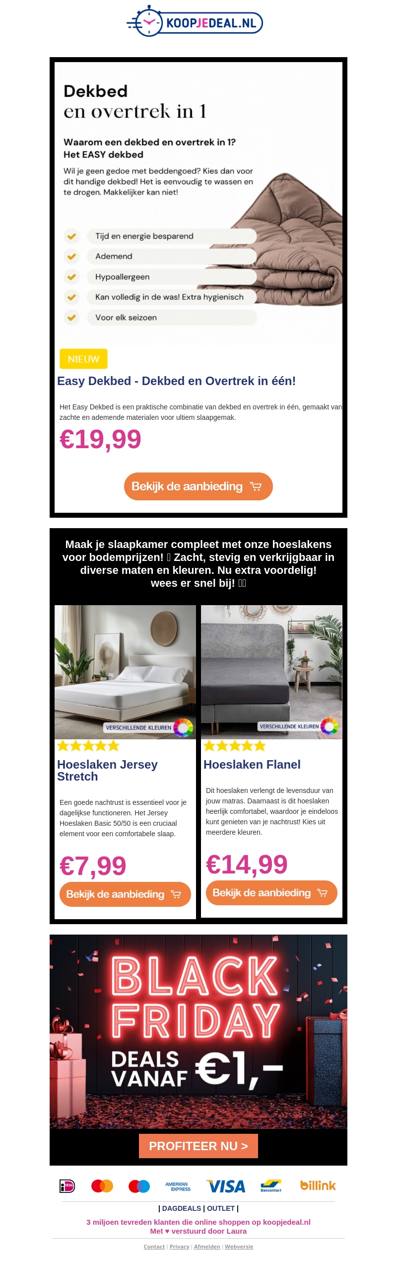 ✨NIEUW: Dekbed en Overtrek in één! 💤 ✨NIEUW: Dekbed en Overtrek in één! 💤