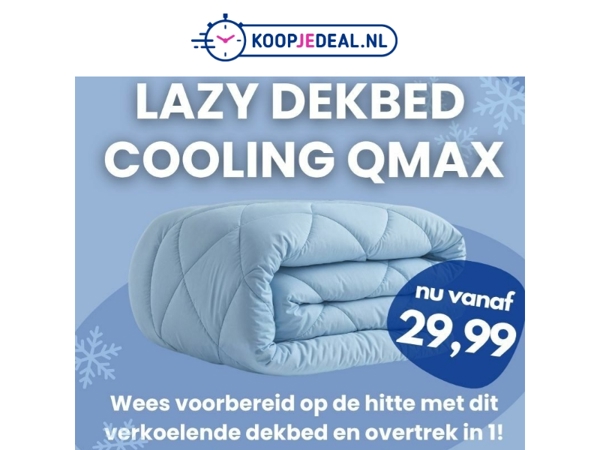 Verkoelend Dekbed + Overtrek in 1! 🥶