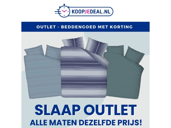 Dekbedovertrek Outlet 🤑