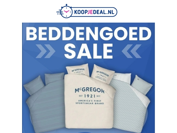 Mega Beddengoed Sale 💥
