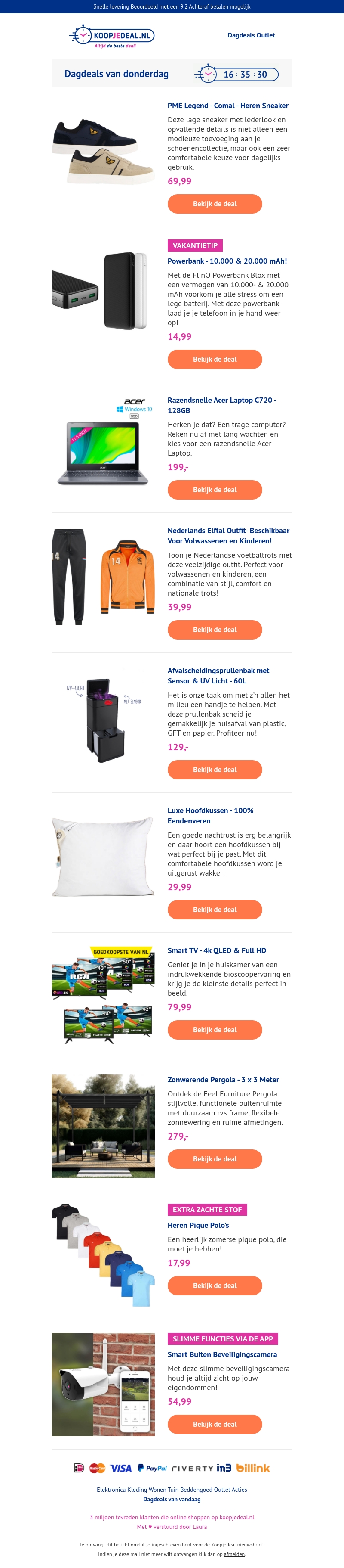 PME Legend Sneakers voor €69,99 👟| Powerbank voor €14,99⚡ PME Legend Sneakers voor €69,99 👟| Powerbank voor €14,99⚡