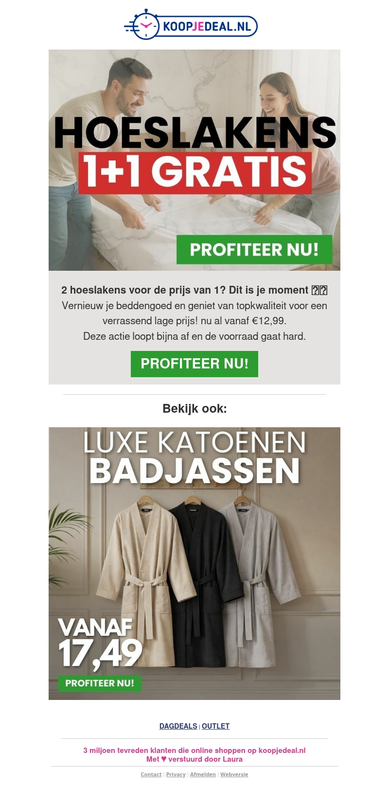 2 Hoeslakens voor al 12,99❗ 2 Hoeslakens voor al 12,99❗