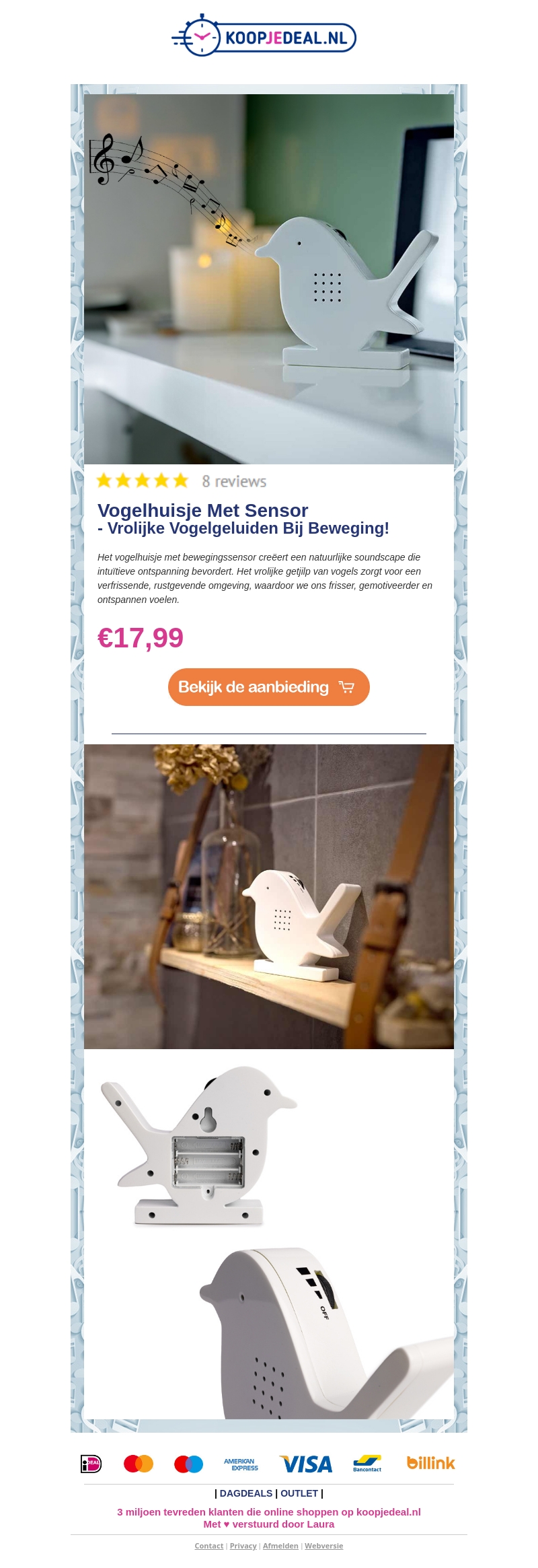 RE: ๐ถ๐ฆ Vogelhuisje Met Sensor ๐ฆ๐ถ RE: ๐ถ๐ฆ Vogelhuisje Met Sensor ๐ฆ๐ถ